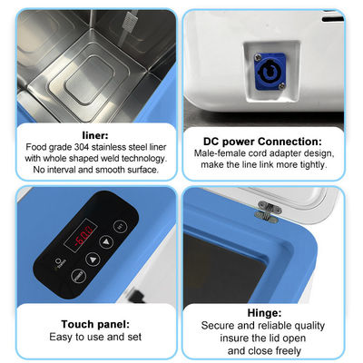 ALL Climate Type -80C 25L Vertical Ultra Low Temperature Freezer for Sample Storage