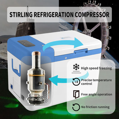 12V/24V -60 Degree Deep Cold Storage and Transfer Portable Freezer for Mini Cars