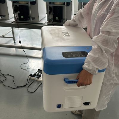 251 Portable Mini Medical Transfer 60 Degree Ultra Low Temperature Horizontal Deep Freezer