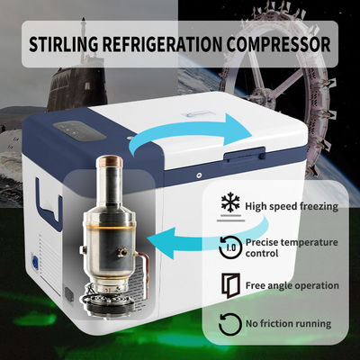 Temperature Control ±1C PORTABLE FREEZER -60C by Refport the Ultimate Stirling Cooler